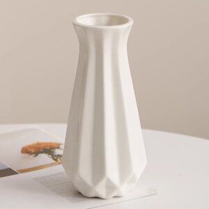 Modern Geometric Vase - New in Box